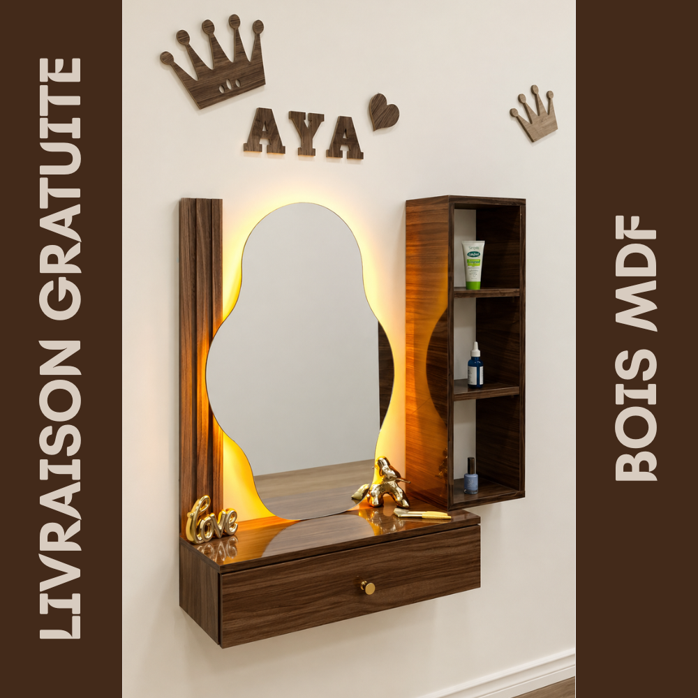 Coiffeuse Murale