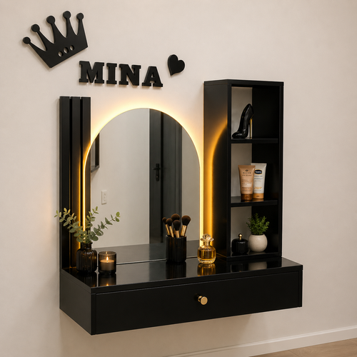 Coiffeuse Murale